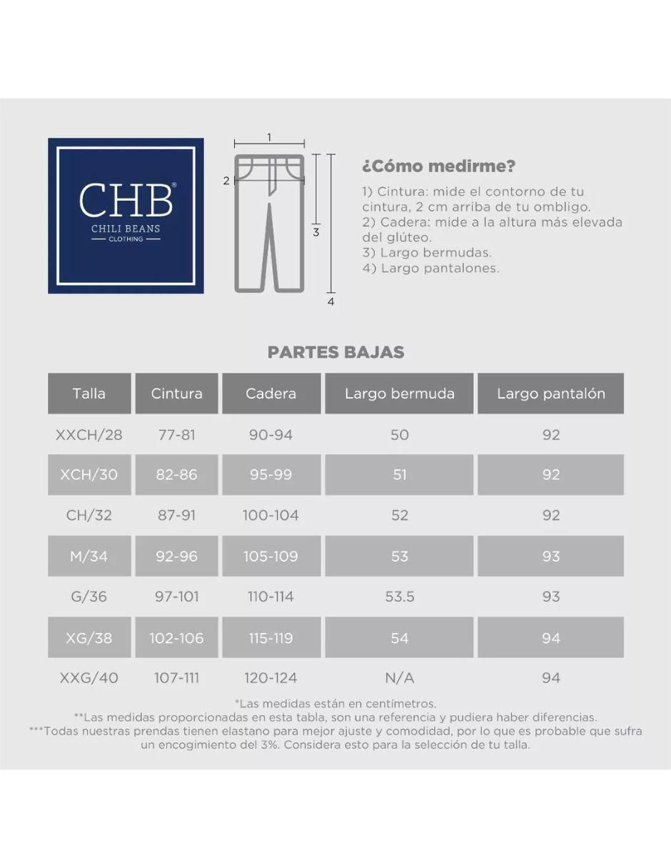 Bermuda de algodón para hombre 6