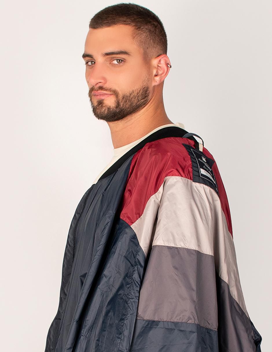 Chamarra bomber impermeable con bolsillos para hombre 6