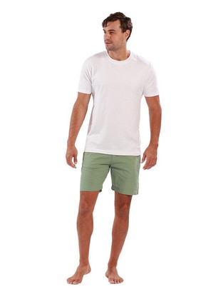 Bermuda de algodón para hombre Bermuda de algodón para hombre