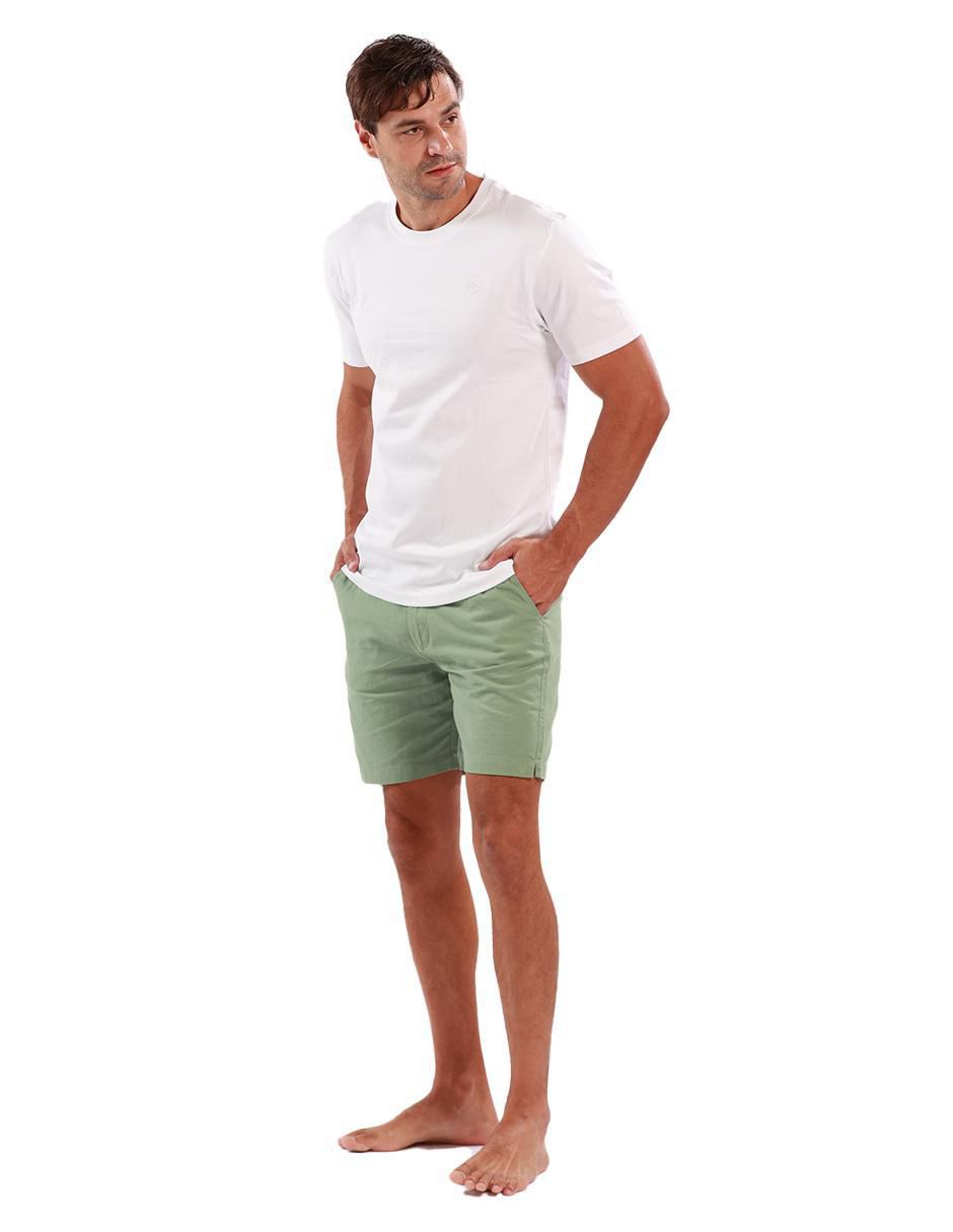Bermuda de algodón para hombre