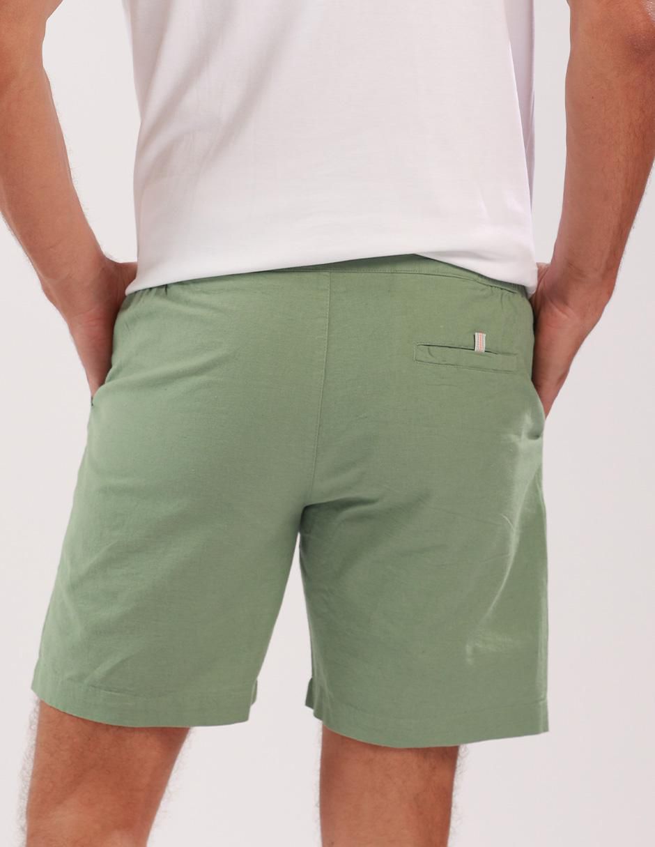 Bermuda de algodón para hombre