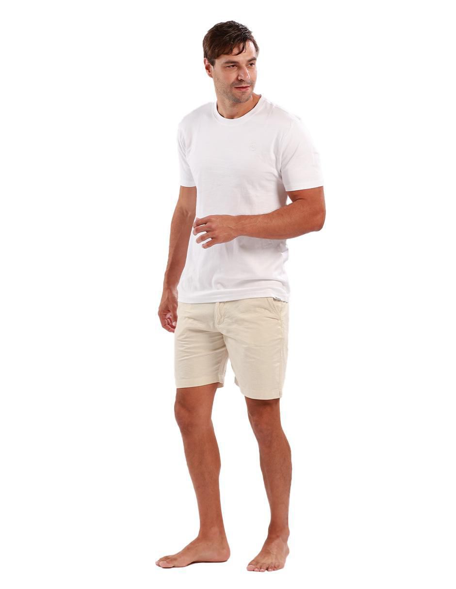 Bermuda de algodón para hombre