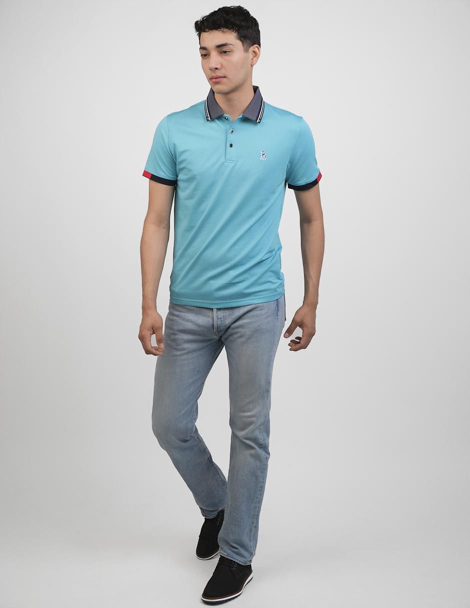 Playera cuello polo para hombre 2