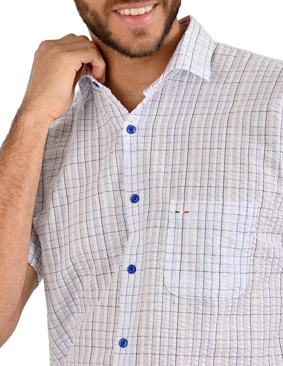 Camisa casual manga larga para hombre