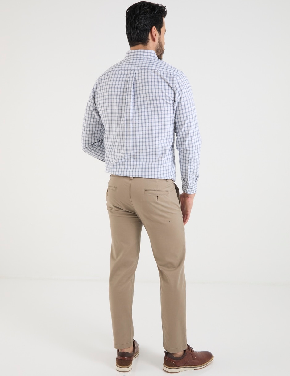 Pantalón chino slim Haggar de algodón para hombre