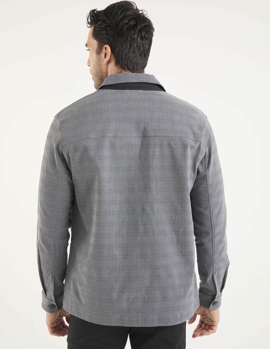 Sobrecamisa manga larga para hombre 5