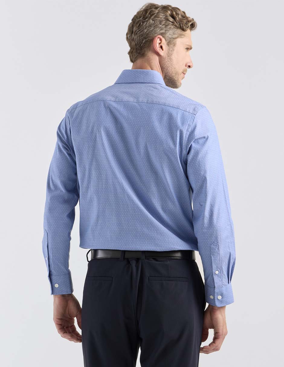 Camisa casual de algodón manga larga para hombre 5