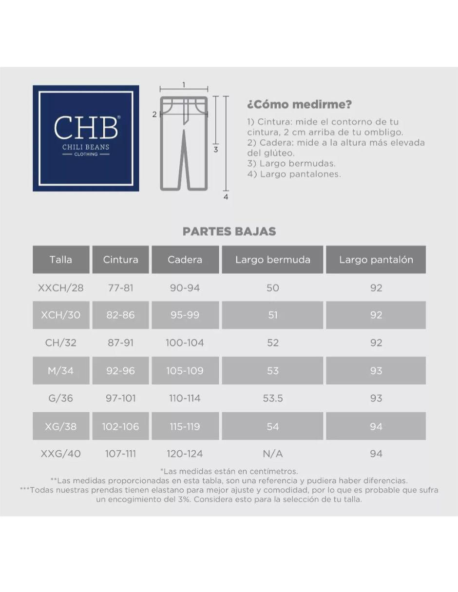 Jeans skinny Chb Chili Beans Clothing Co. Soda lavado medio para hombre