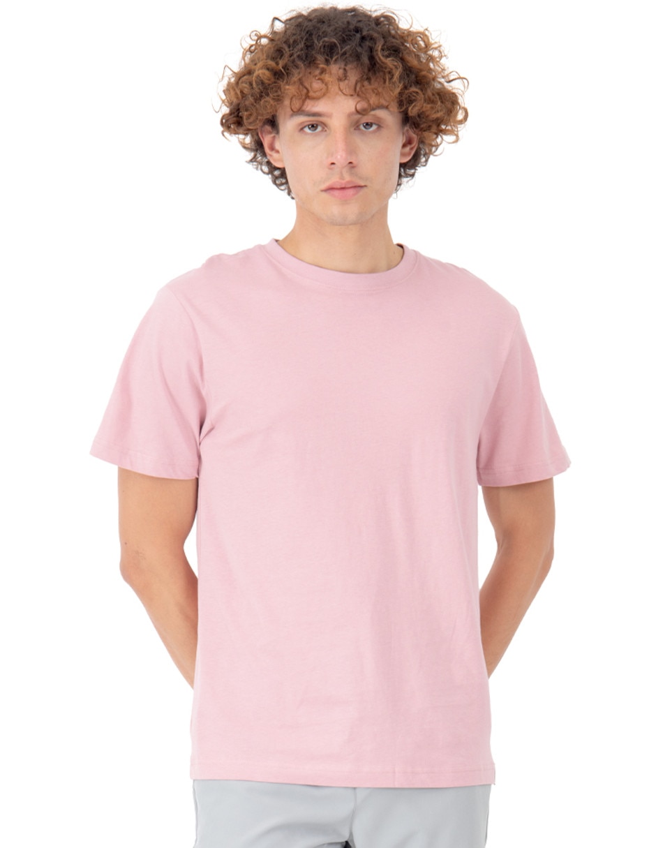 Playera cuello redondo para hombre