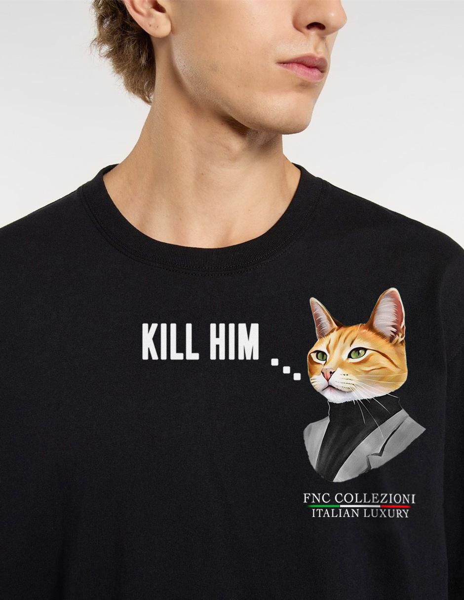 Playera Fnc Collezioni Kill Him cuello redondo para hombre