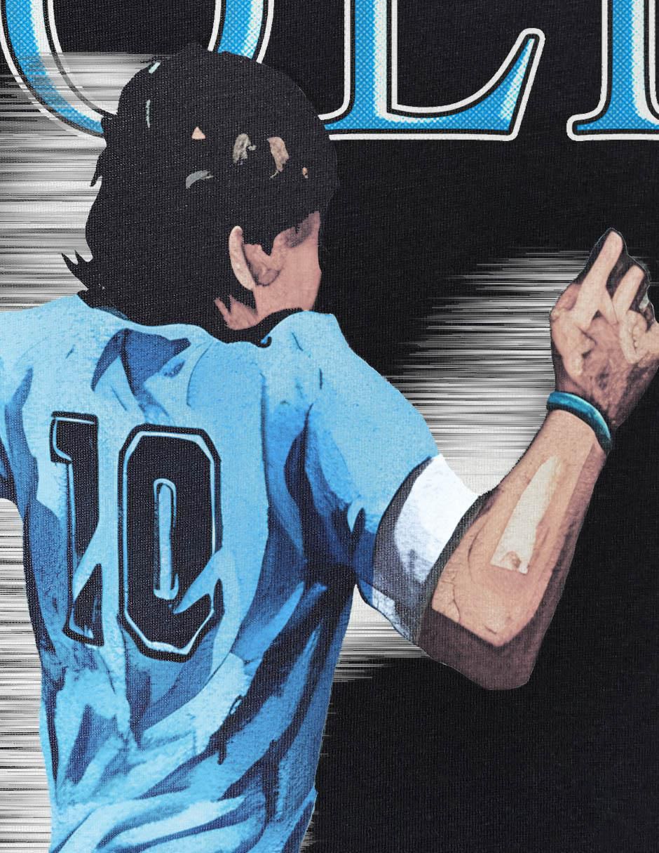 Playera Il Piu Grande Di Tutti cuello redondo para hombre 4