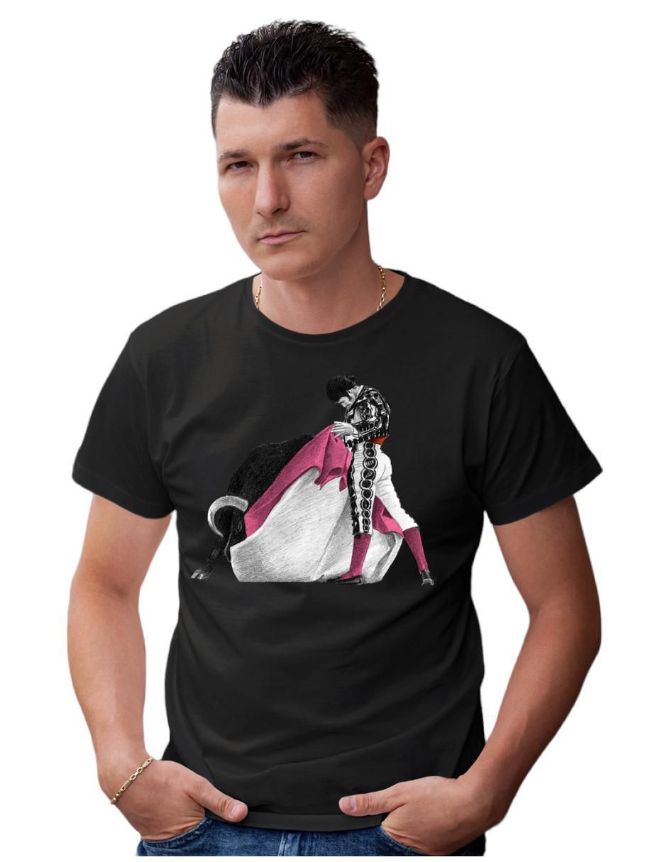 Playera Fiesta Brava Torero Verónica cuello redondo para hombre 1