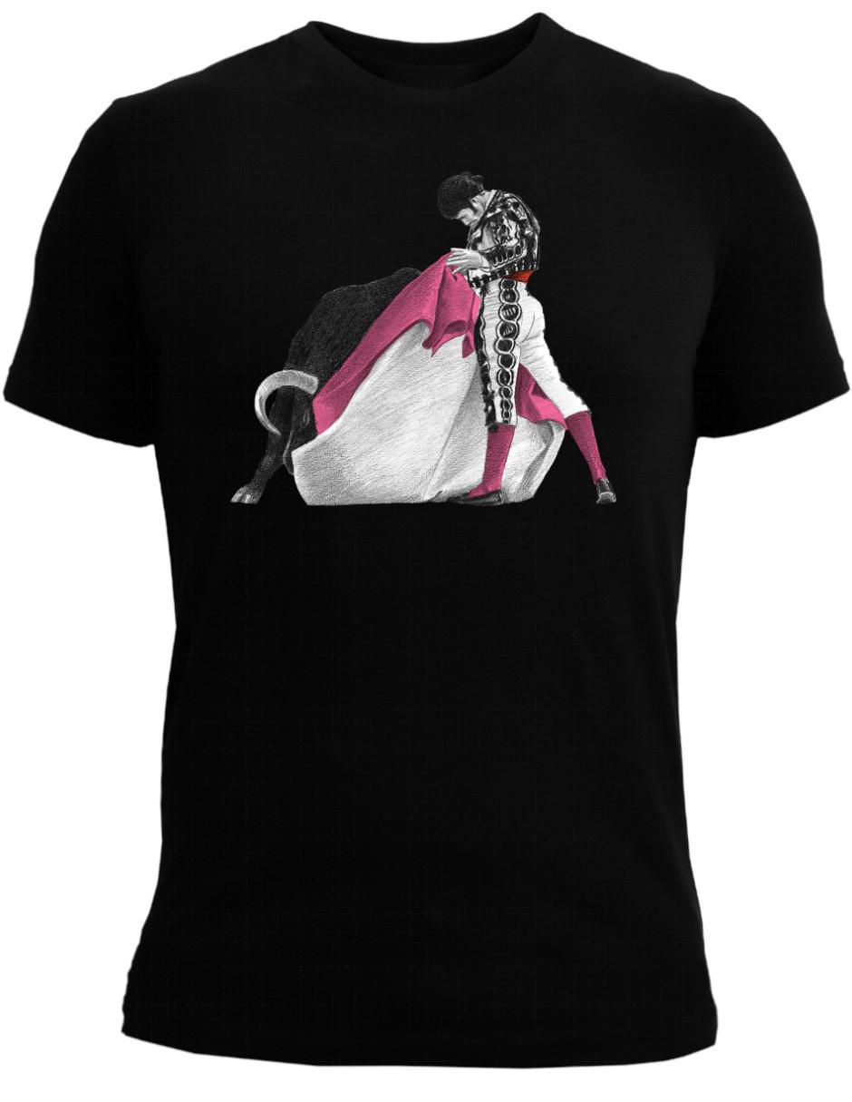 Playera Fiesta Brava Torero Verónica cuello redondo para hombre 2