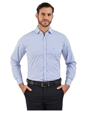Camisa casual manga larga para hombre