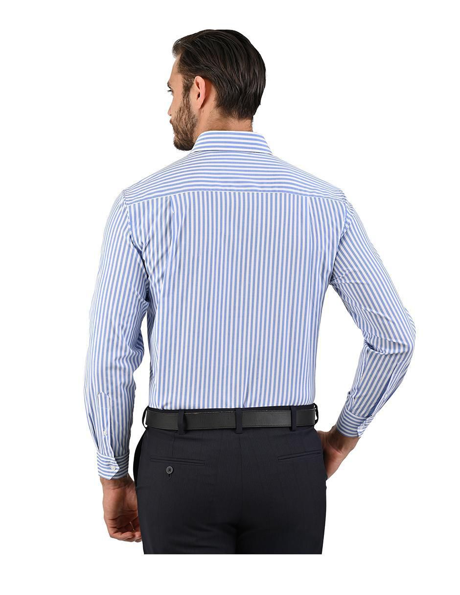 Camisa casual manga larga para hombre