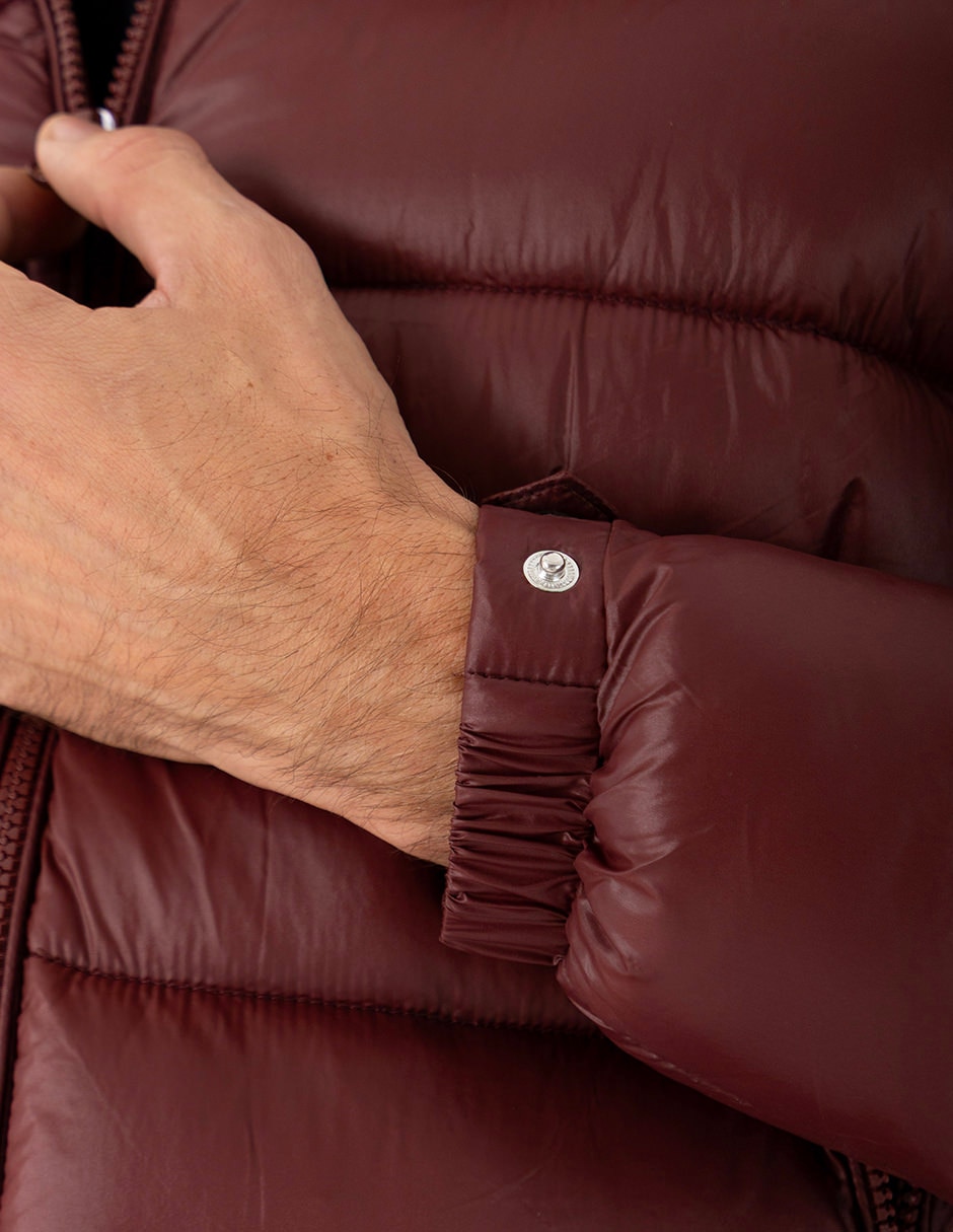 Chamarra acolchada capitonado para hombre 9