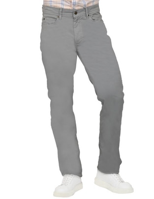 Pantalón recto de algodón para hombre