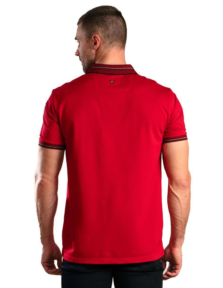 Playera tipo polo Pavi Italy para hombre