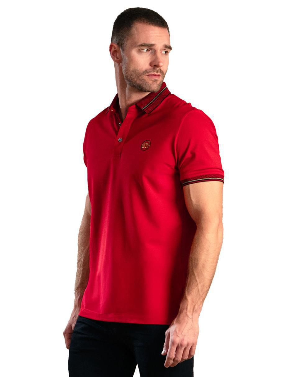 Playera tipo polo Pavi Italy para hombre