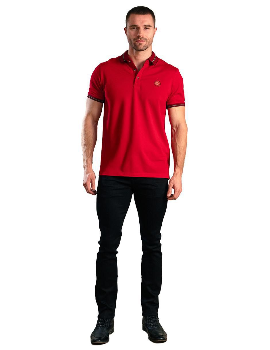 Playera tipo polo Pavi Italy para hombre