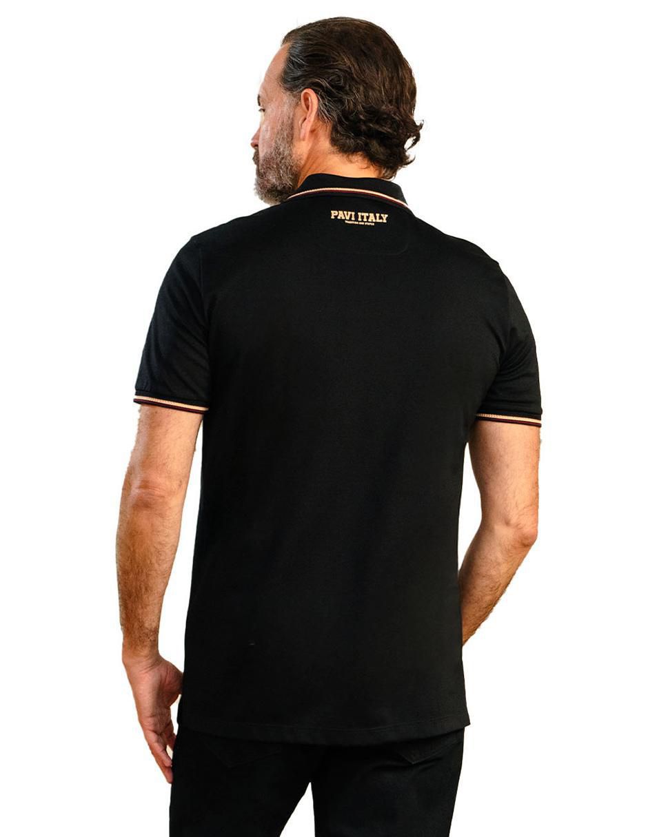 Playera tipo polo Pavi Italy para hombre