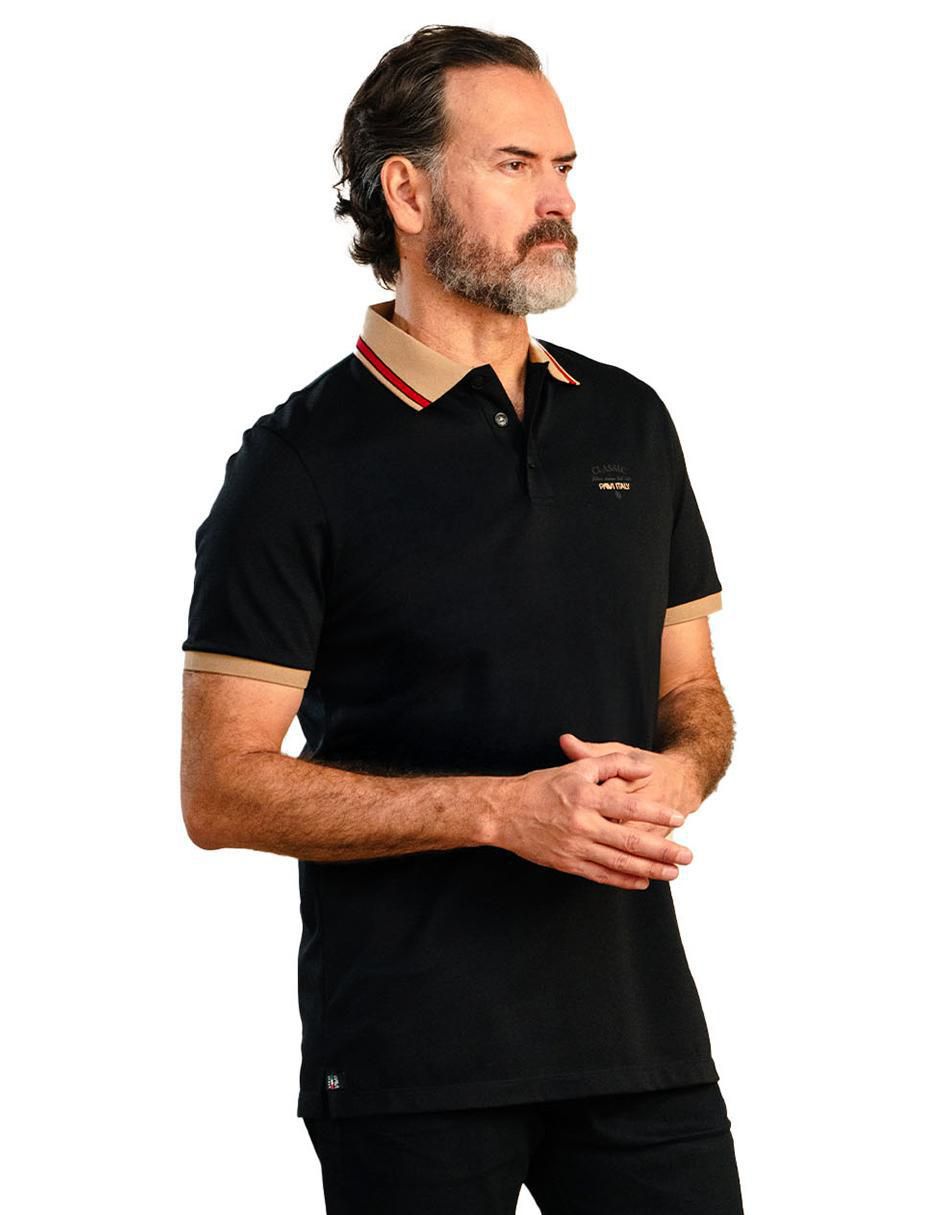 Playera tipo polo Pavi Italy para hombre