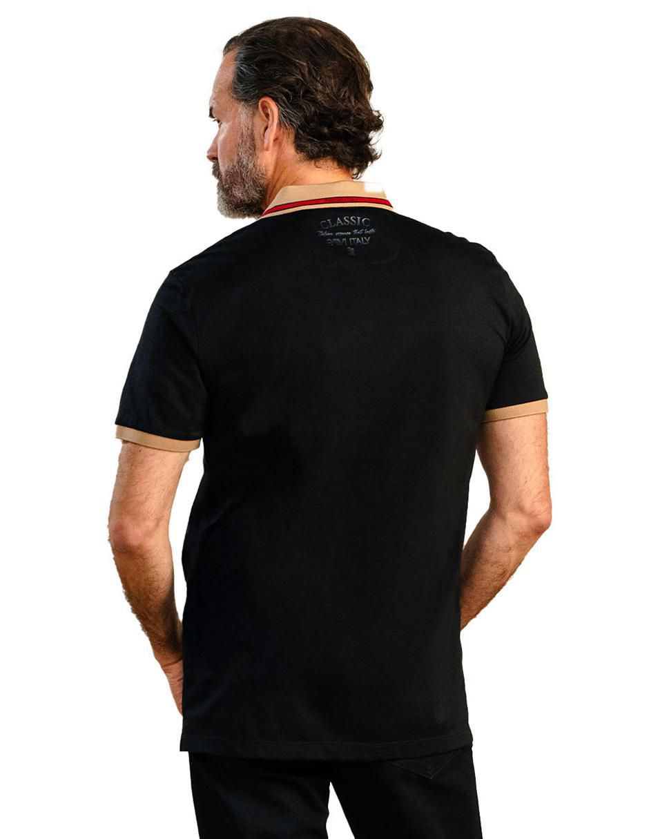 Playera tipo polo Pavi Italy para hombre