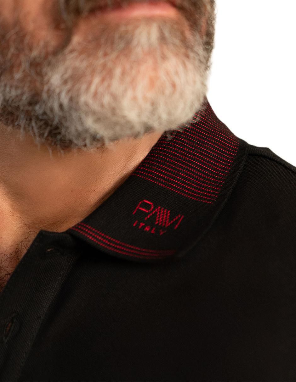 Playera tipo polo Pavi Italy para hombre