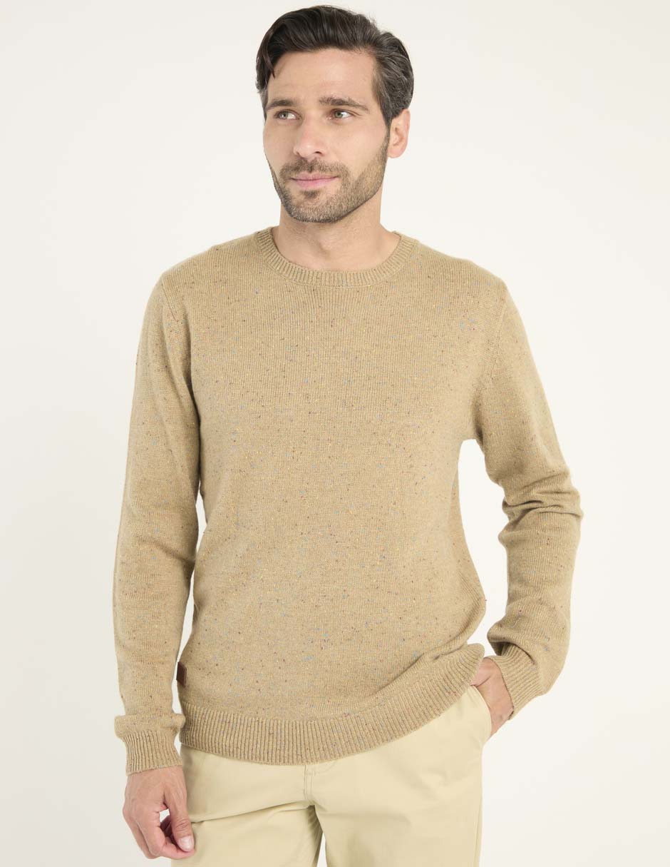 Suéter cuello redondo para hombre 1