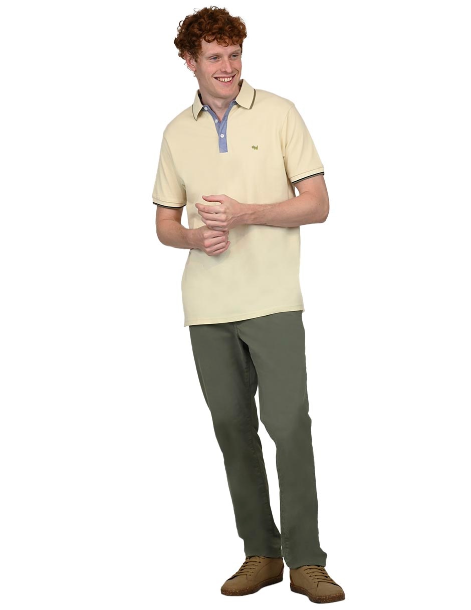 Playera cuello polo para hombre