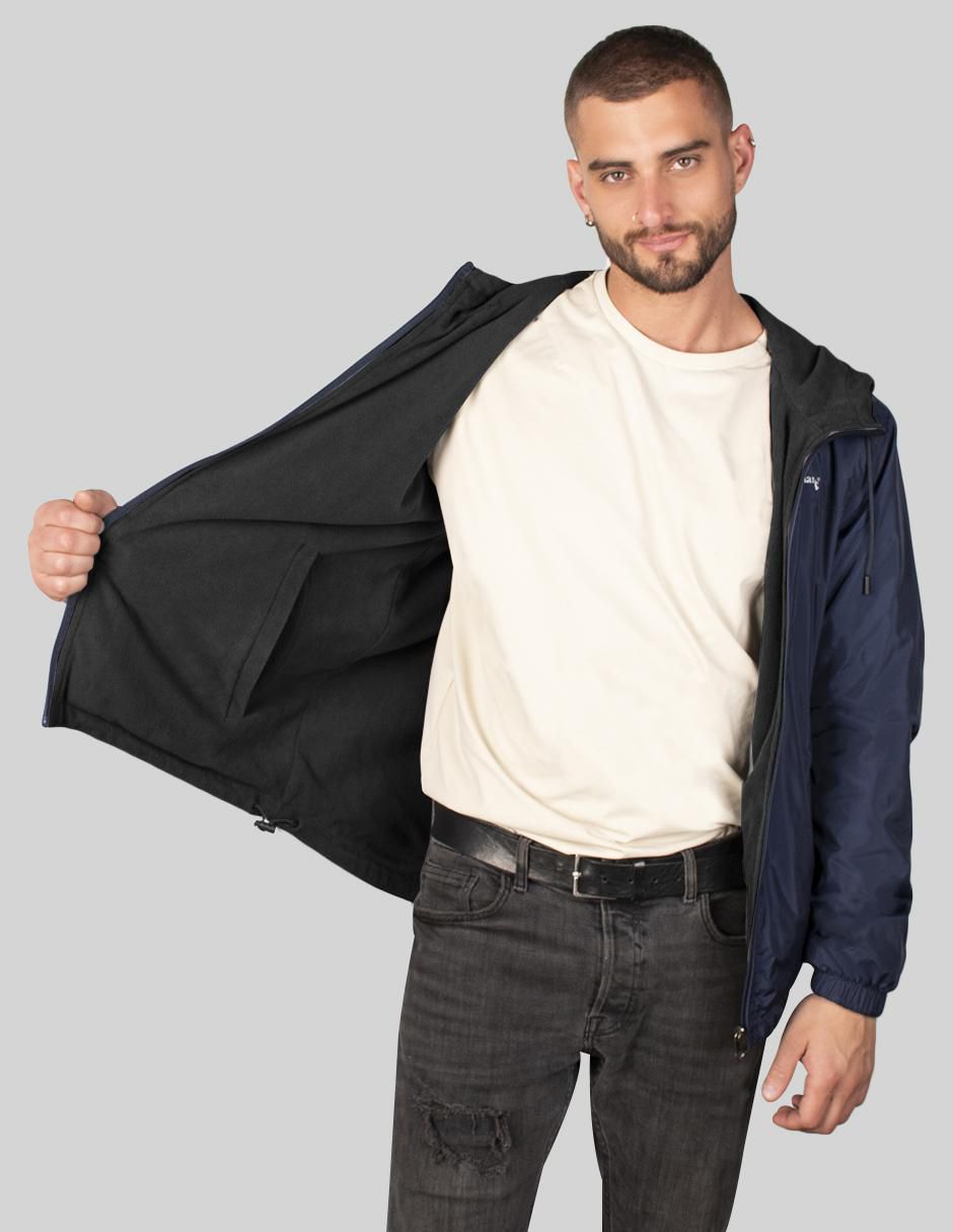 Chamarra bomber reversible para hombre 6