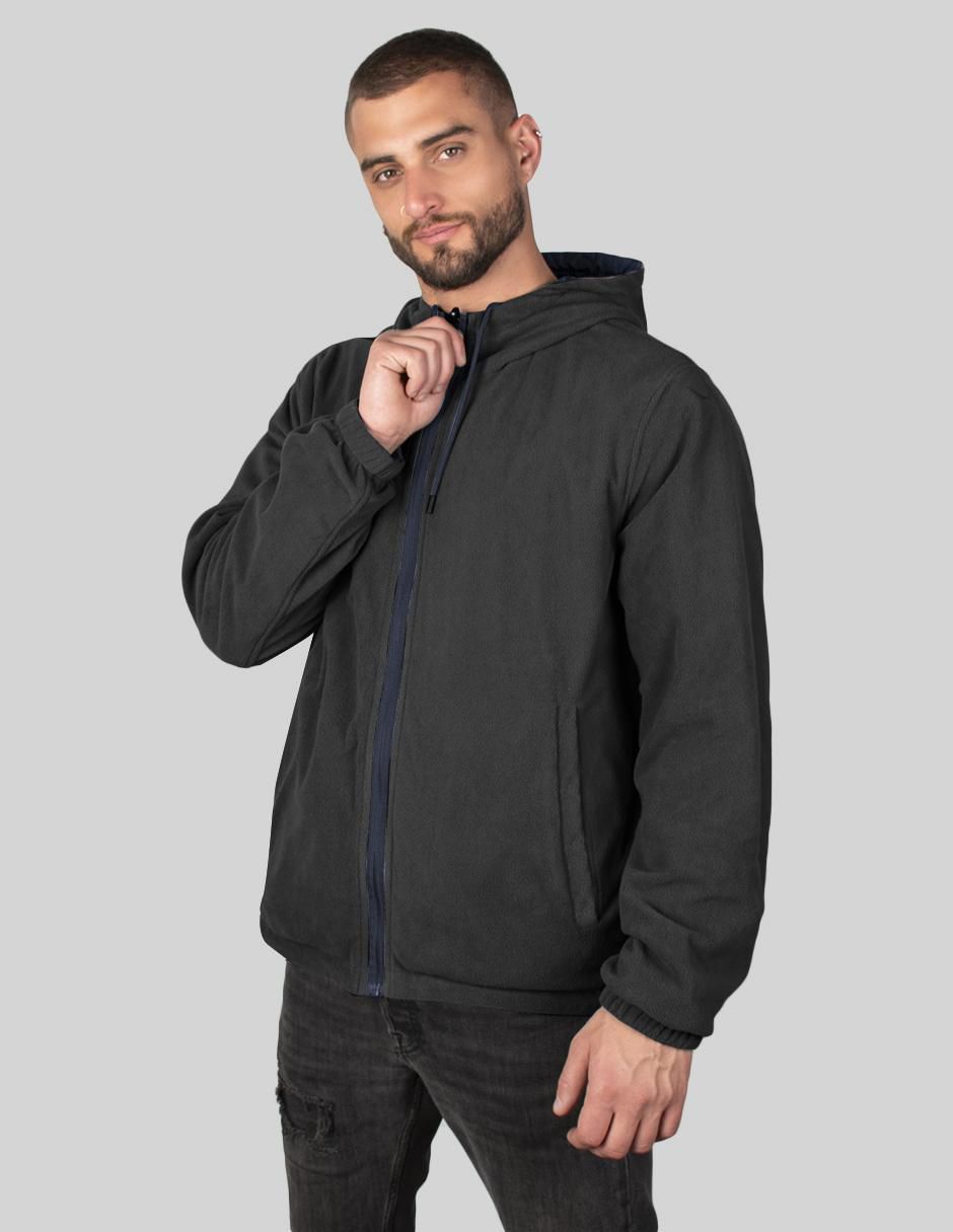 Chamarra bomber reversible para hombre 7