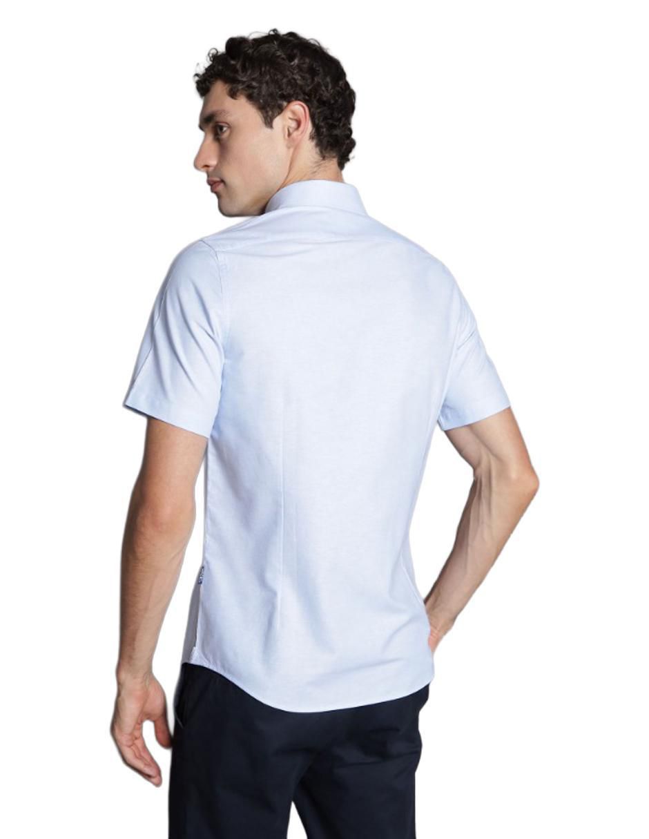 Camisa casual de algodón manga corta para hombre 2