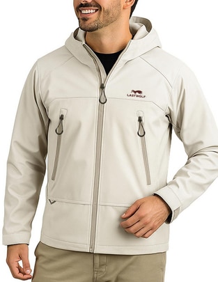 Chamarra cazadora impermeable con capucha para hombre Chamarra cazadora impermeable con capucha para hombre