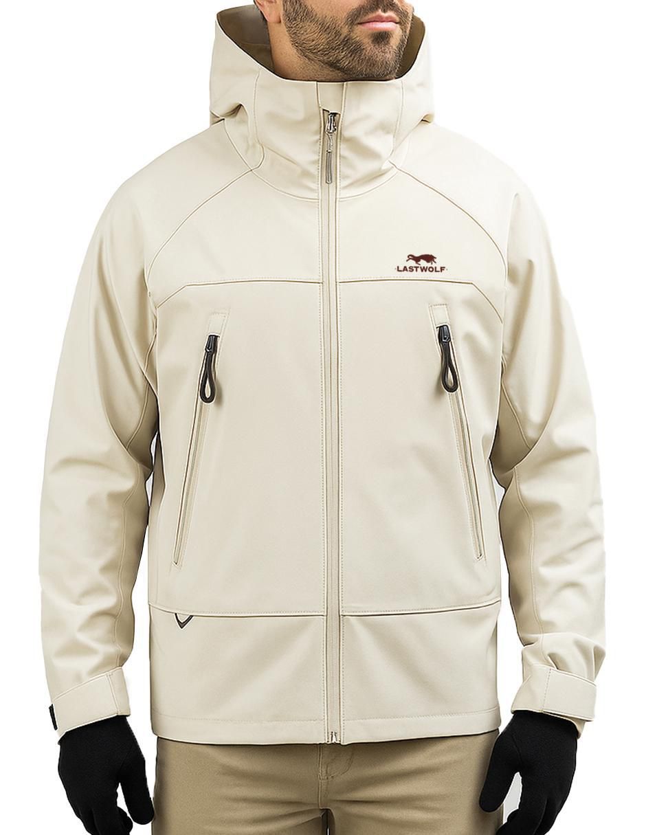 Chamarra cazadora impermeable con capucha para hombre 3