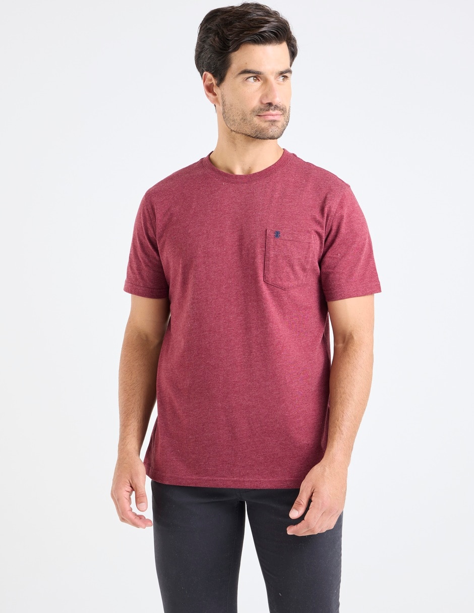 Playera cuello redondo para hombre 1