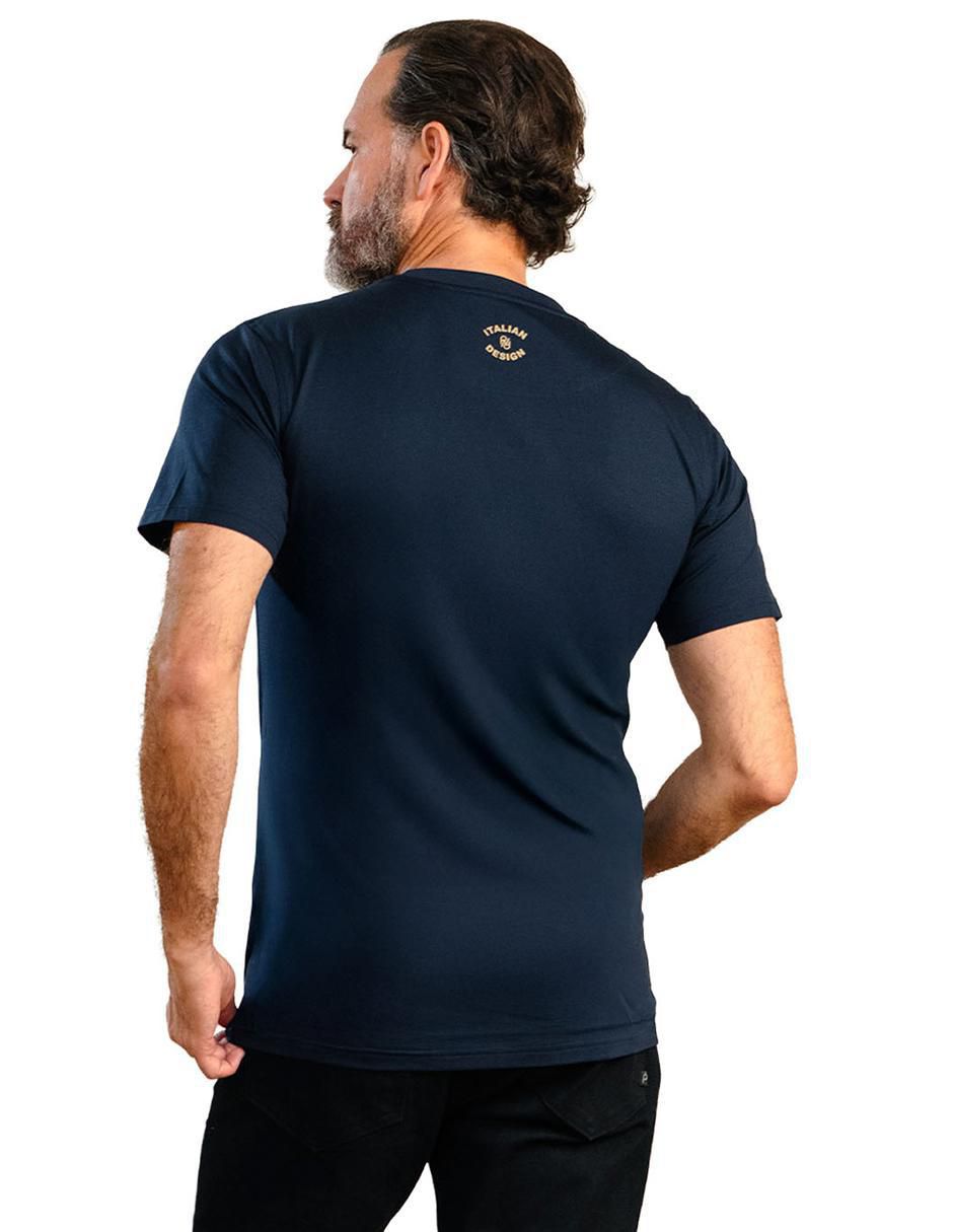 Playera cuello redondo para hombre 4