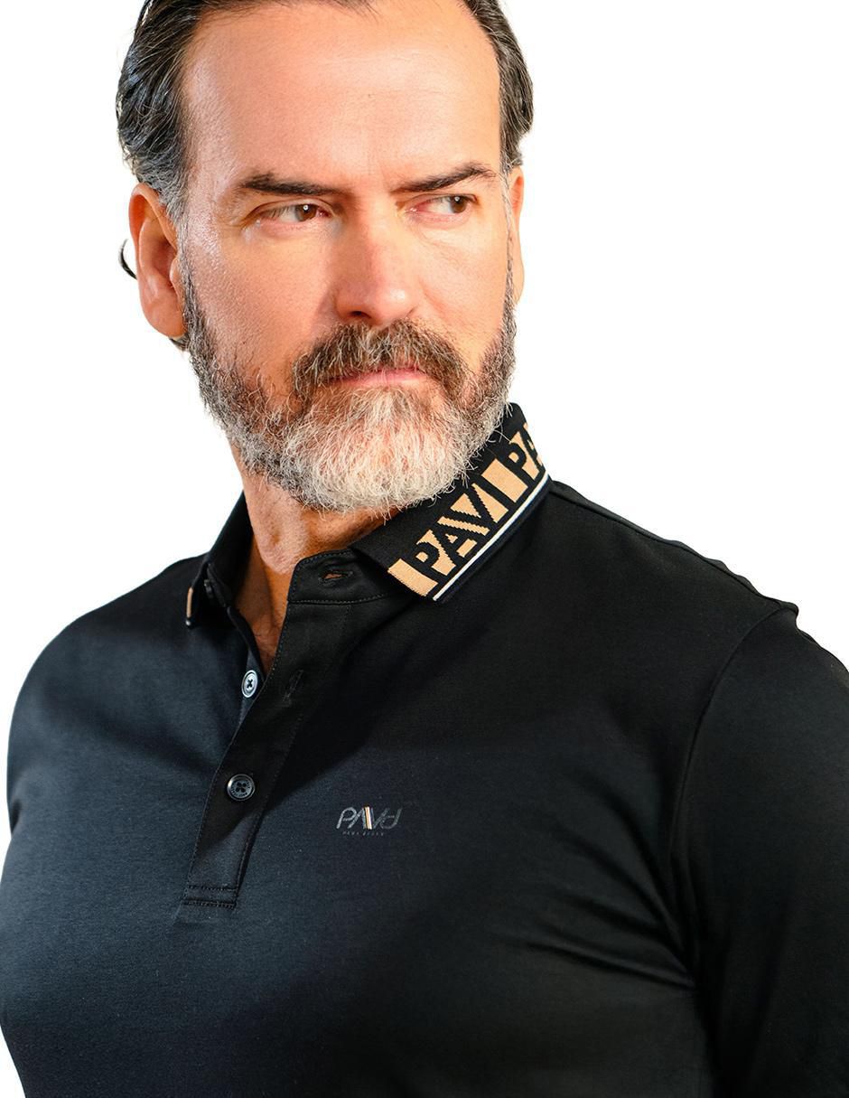 Playera tipo polo Pavi Italy para hombre