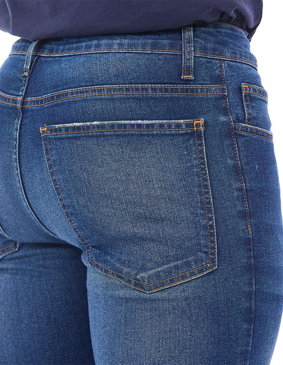 Jeans straight Buffalo Jeans David Bitton lavado stone wash para hombre