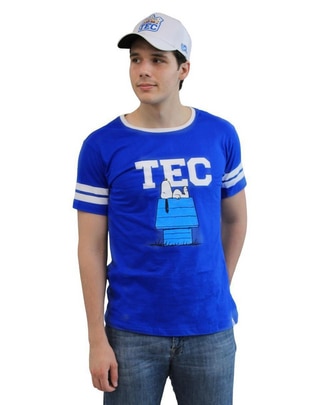 Playera Tec De Monterrey Snoopy Tec cuello redondo para hombre