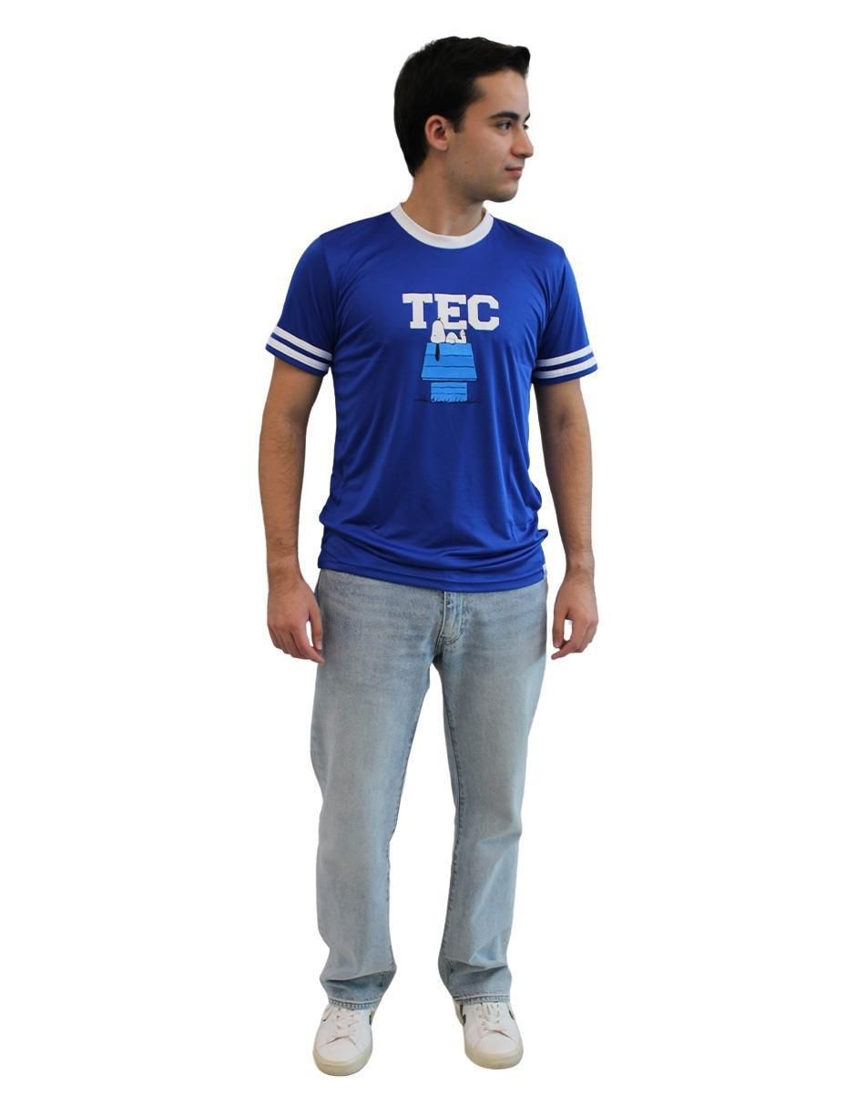 Playera Tec De Monterrey Snoopy Tec cuello redondo para hombre