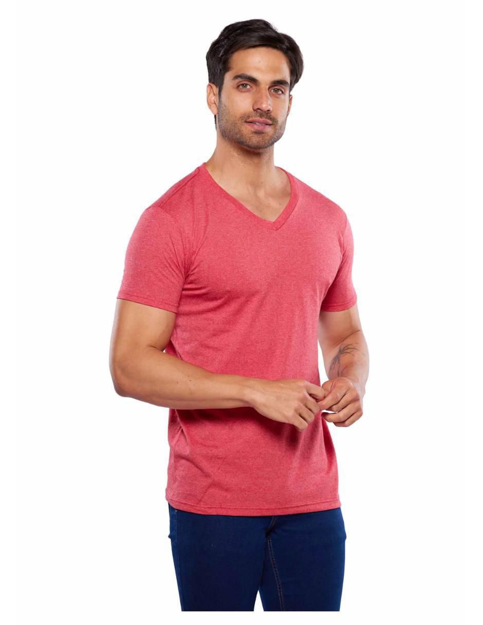 Playera cuello V para hombre 5