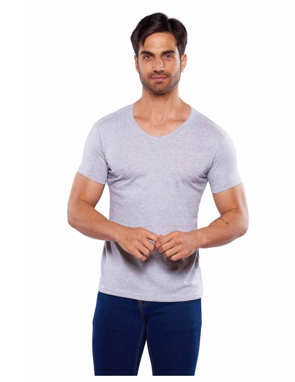 Playera cuello V para hombre 5