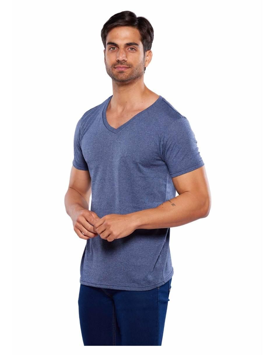 Playera Jersey cuello V para hombre 3