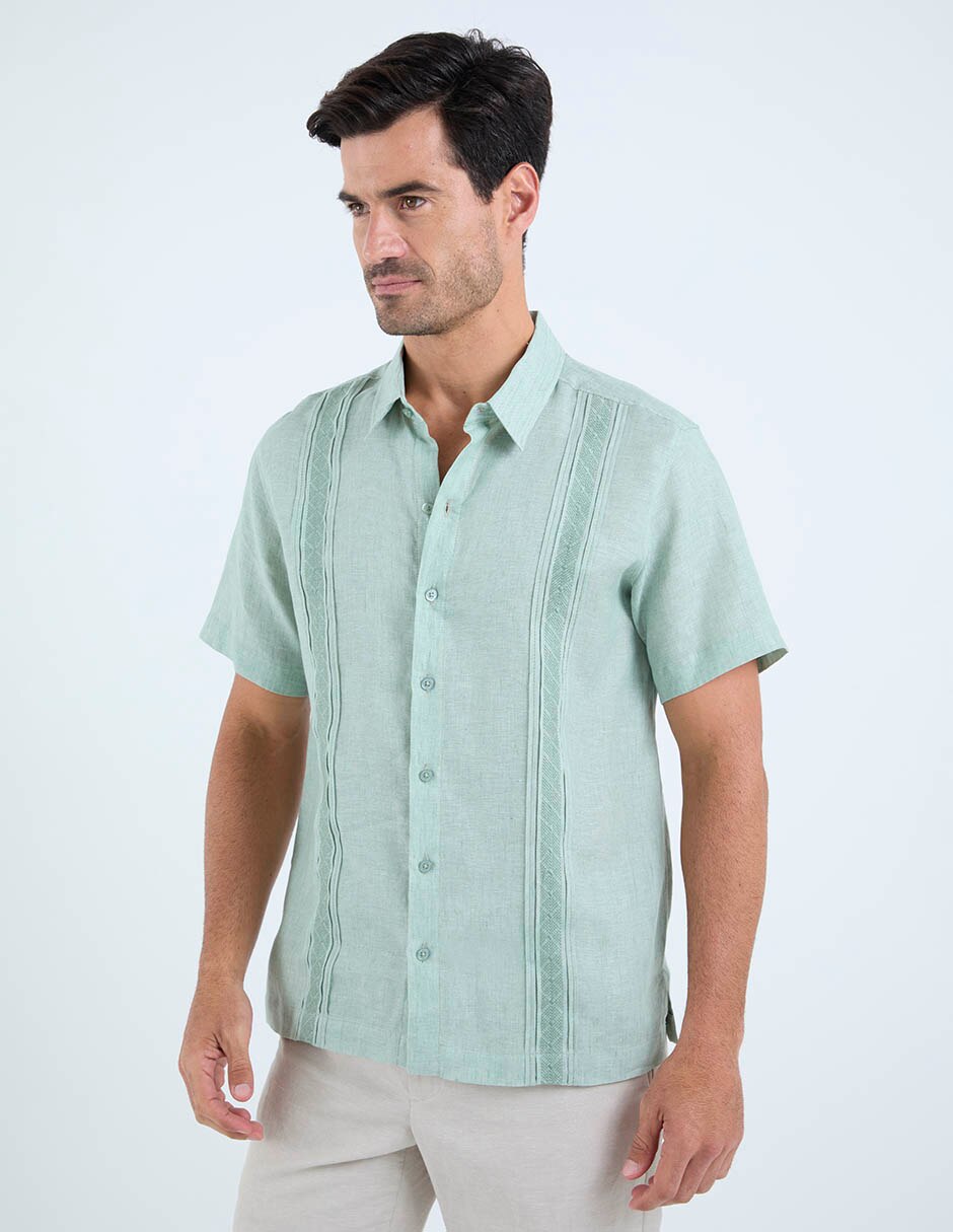 Guayabera manga corta Ábito para hombre