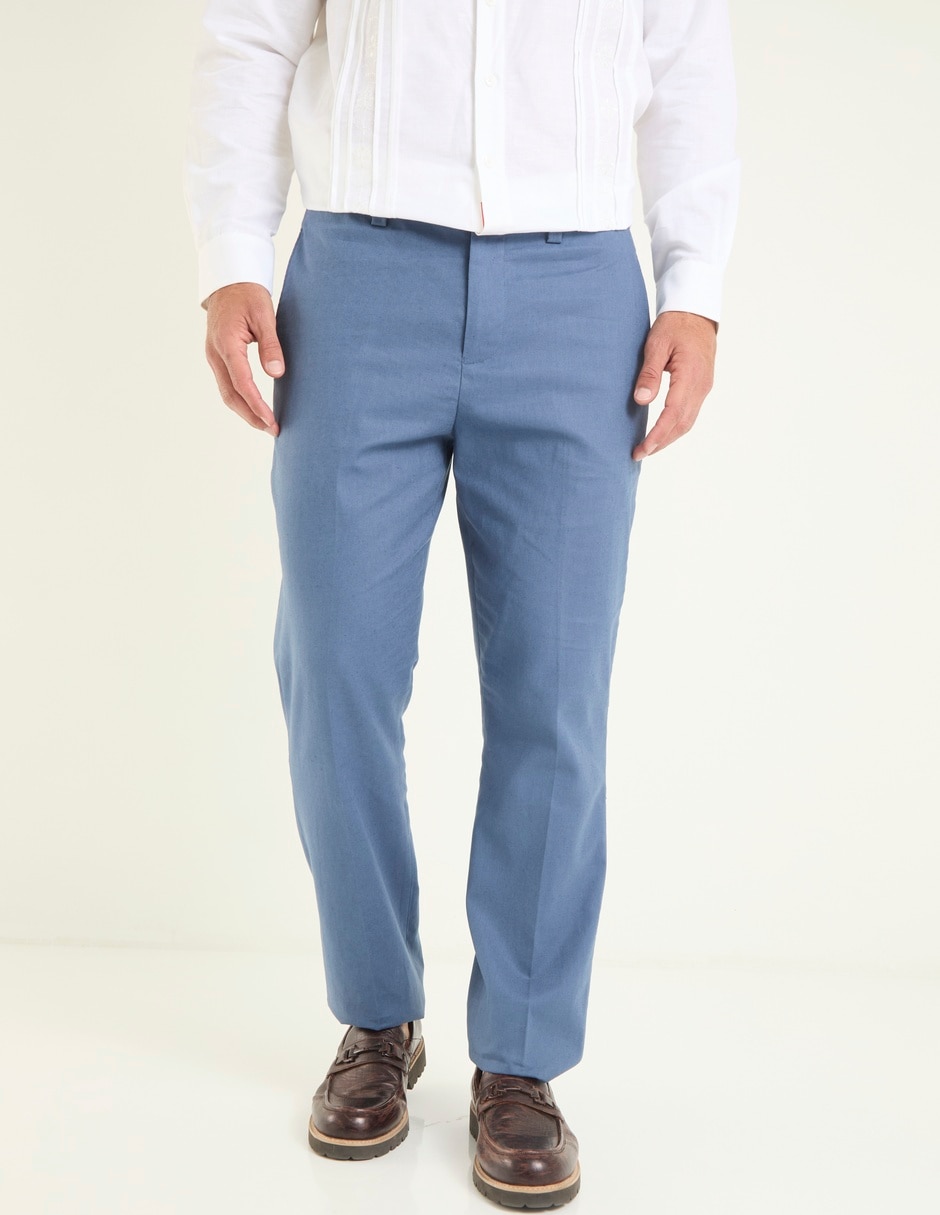 Pantalón de vestir chino slim Costavana de algodón para hombre