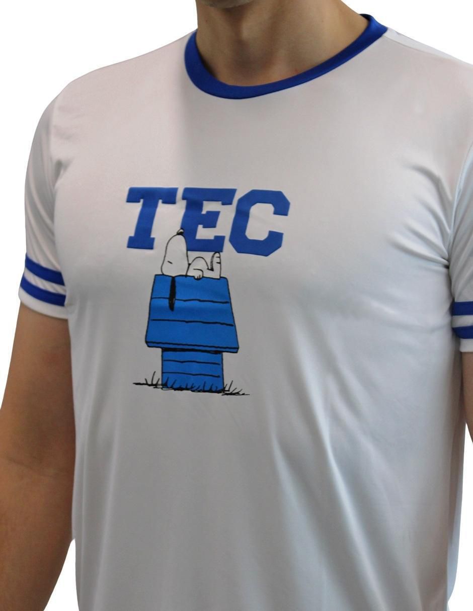 Playera Tec De Monterrey Snoopy Tec cuello redondo para hombre