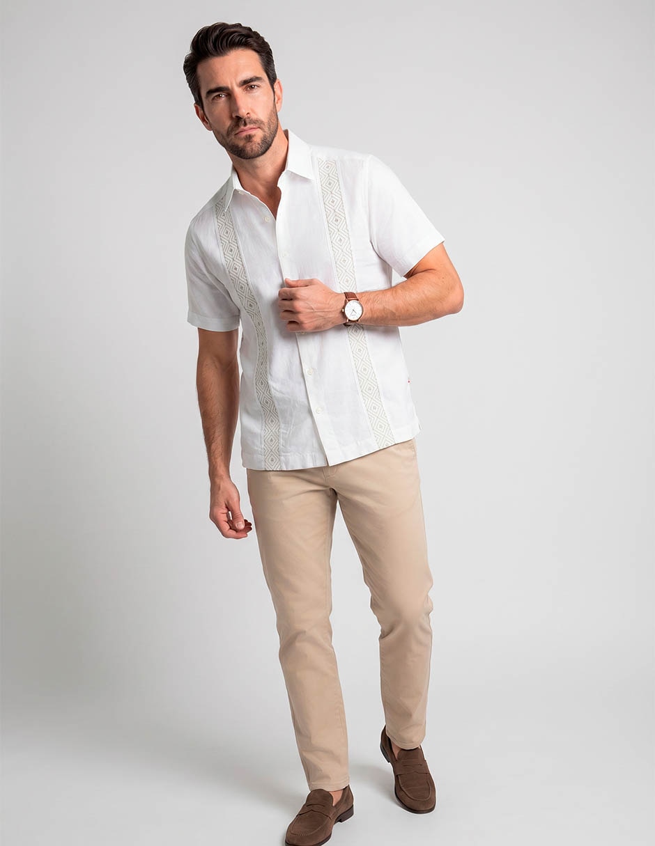 Guayabera Manga Corta Para