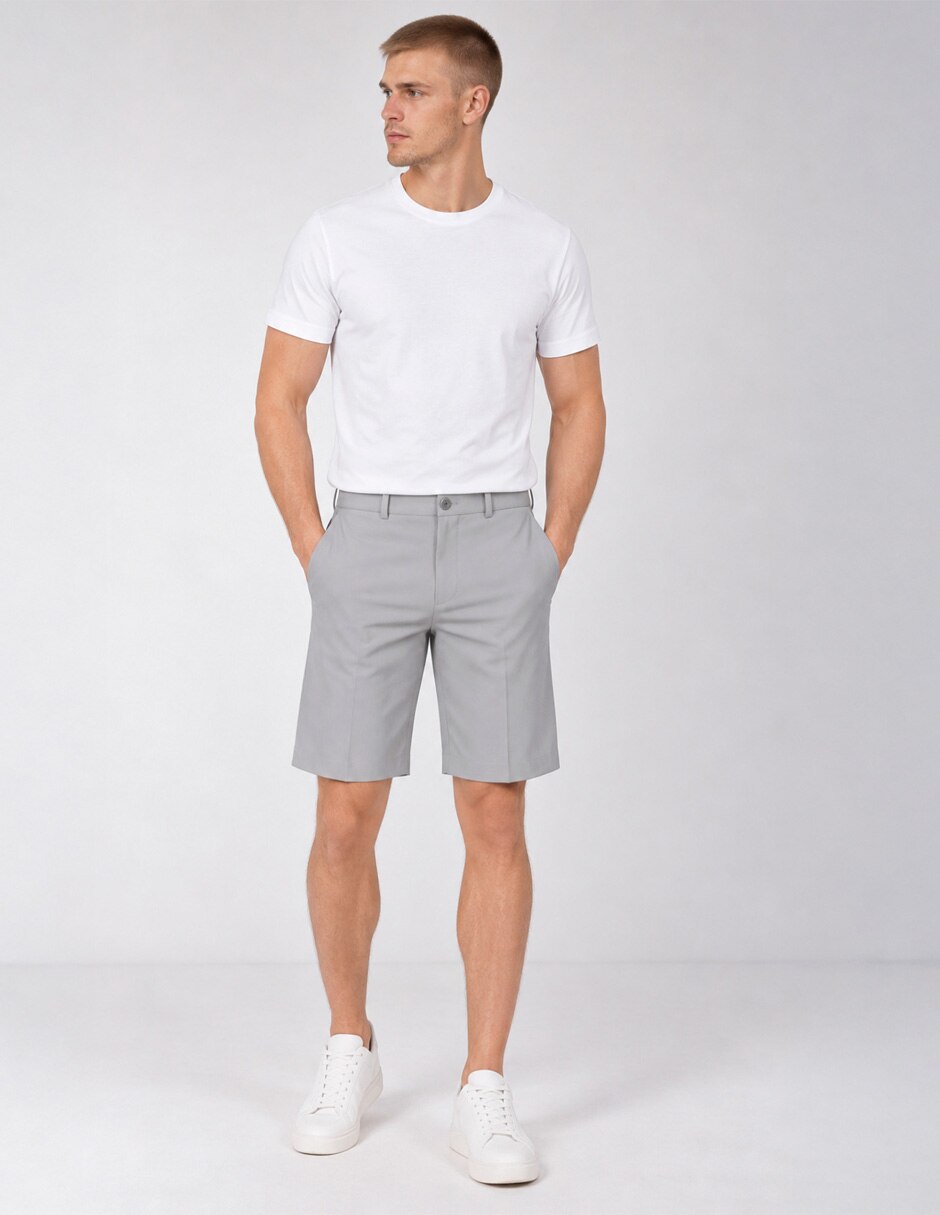 Bermuda de algodón para hombre 3