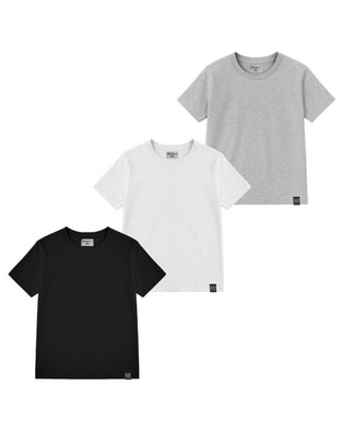Set playera Básica cuello redondo para hombre Set playera Básica cuello redondo para hombre